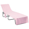 Aurinkotuoli Pyyhkeet 2 pcs Pinkki 210 x 75 cm