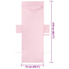 Aurinkotuoli Pyyhkeet 2 pcs Pinkki 210 x 75 cm
