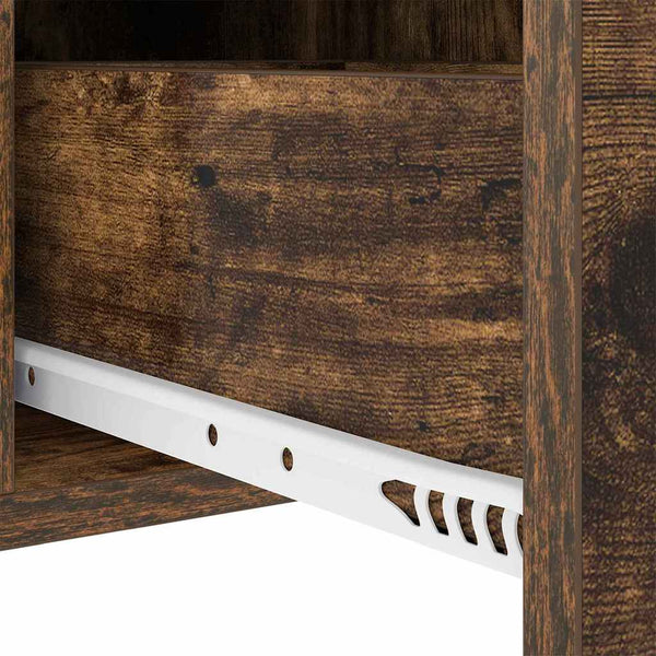 Yöpöytä laatikon kanssa Savutammi 30 x 48 x 61 cm Tekninen puu