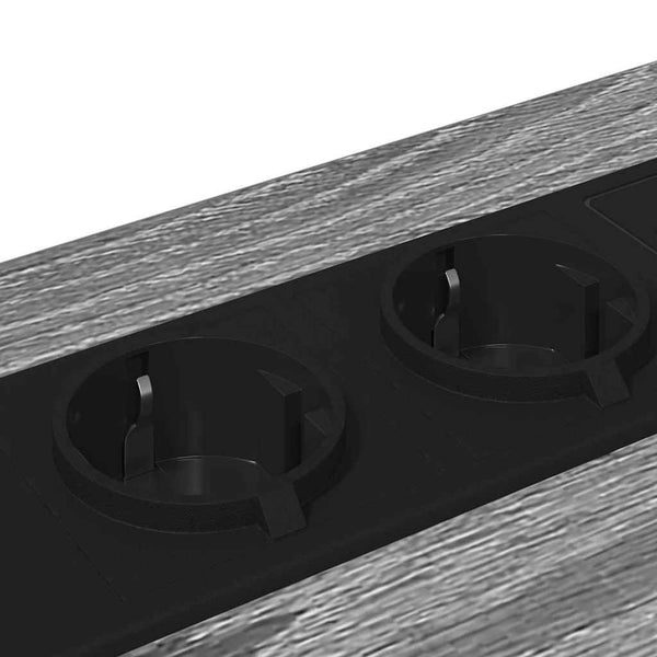 Yöpöytäkaappi Harmaa sonoma 42 x 41 x 56 cm Tekninen puu