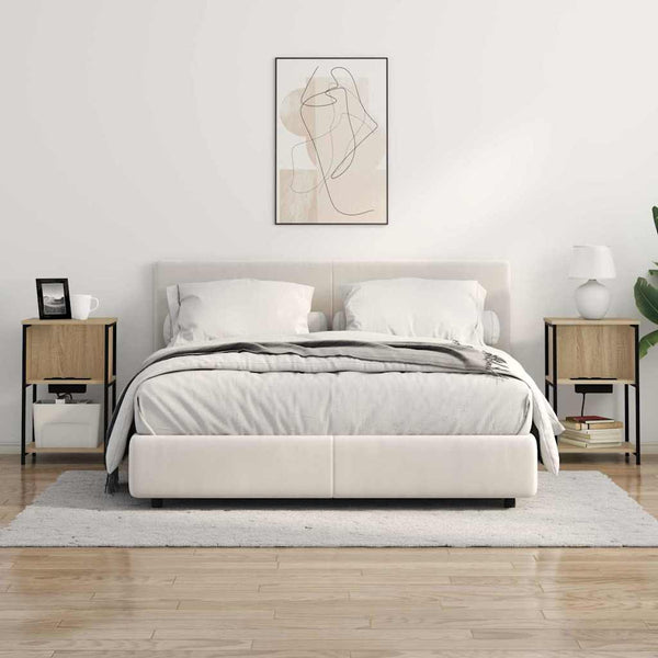 Yöpöytäkaappi Sonoman tammi 38 x 31 x 61 cm Tekninen puu