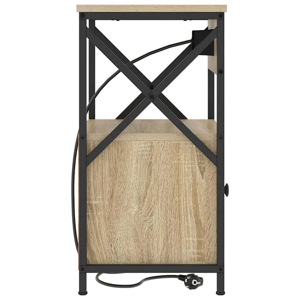 Yöpöytäkaappi Sonoma tammi 40 x 31 x 60 cm Tekninen puu