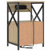 Yöpöytäkaappi 2 pcs Sonoma tammi 40 x 31 x 60 cm Tekninen puu