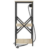 Yöpöytäkaappi 2 pcs Sonoma tammi 41 x 31 x 76 cm Tekninen puu