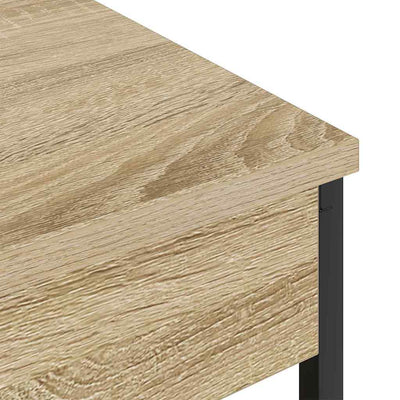Yöpöytäkaappi 2 pcs Sonoma tammi Tekninen puu