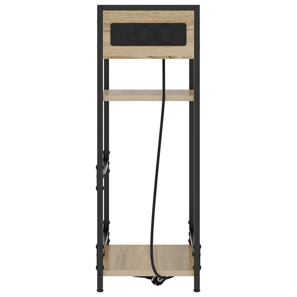 Yöpöytäkaappi Sonoma tammi 40 x 27 x 76 cm Tekninen puu