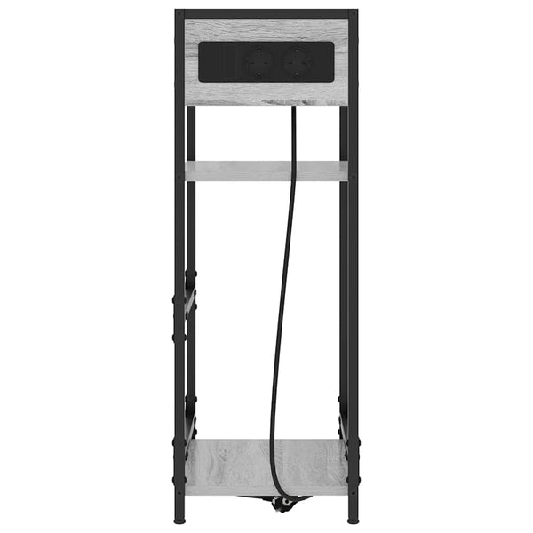 Yöpöytäkaappi Harmaa sonoma 40 x 27 x 76 cm Tekninen puu