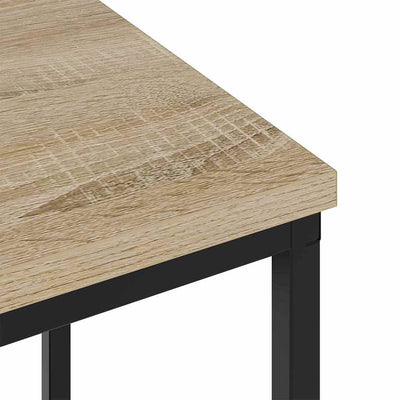 Yöpöytä 2 pcs Sonoma tammi 38 x 30 x 48 cm Tekninen puu