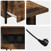 Yöpöytäkaappi Savutammi 60 x 30 x 61 cm Tekninen puu