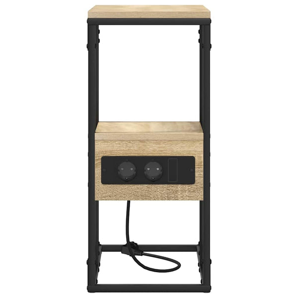 Yöpöytäkaappi Sonoma tammi 41.5 x 26 x 60.5 cm Tekninen puu