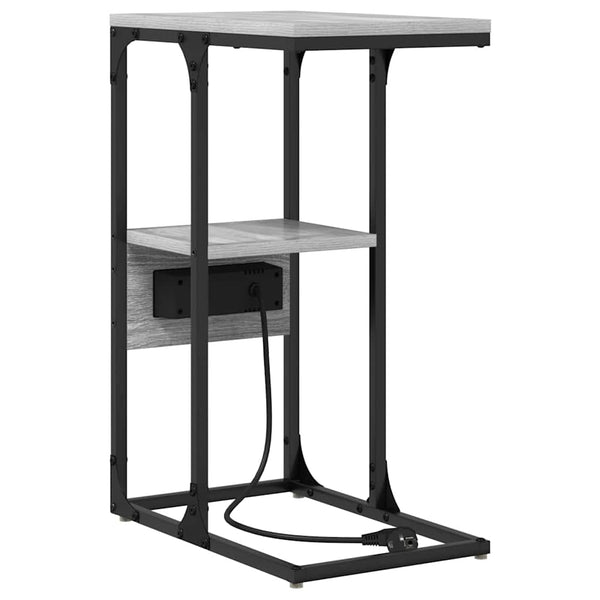 Yöpöytäkaappi Harmaa sonoma 41.5 x 26 x 60.5 cm Tekninen puu