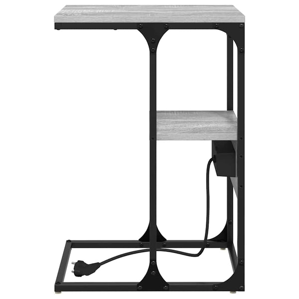 Yöpöytäkaappi Harmaa sonoma 41.5 x 26 x 60.5 cm Tekninen puu