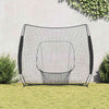 Baseballin harjoitusverkko Musta 250 x 106 x 209 cm Polyesteri
