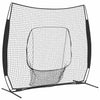 Baseballin harjoitusverkko Musta 250 x 106 x 209 cm Polyesteri