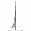 Baseballin harjoitusverkko Musta 250 x 106 x 209 cm Polyesteri