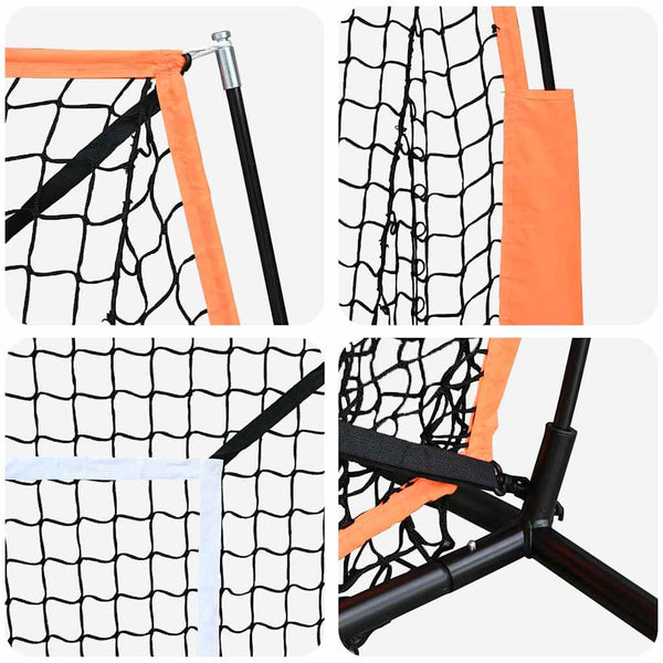 Baseballin harjoitusverkko 180 x 89,5 x 152,5 cm