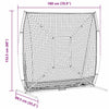 Baseballin harjoitusverkko 180 x 89,5 x 152,5 cm