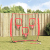 Baseballin harjoitusverkko Musta 214,5 x 89,5 x 181 cm