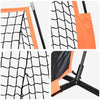 Baseballin harjoitusverkko Musta 250 x 106,5 x 210 cm