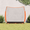 Baseballin harjoitusverkko Musta 250 x 106,5 x 210 cm
