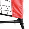 Tennisverkko Musta ja punainen 396 x 92 x 87 cm Polyesteri