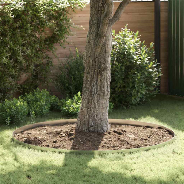 Nurmireunus 450 x 10 cm Galvanoitu teräs Hopea