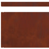 Nurmireunus 450 x 15 cm Kulunut Teräs Ruosteinen