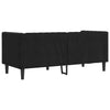 Sohva Musta 174 x 74,5 x 70,5 cm Sametti