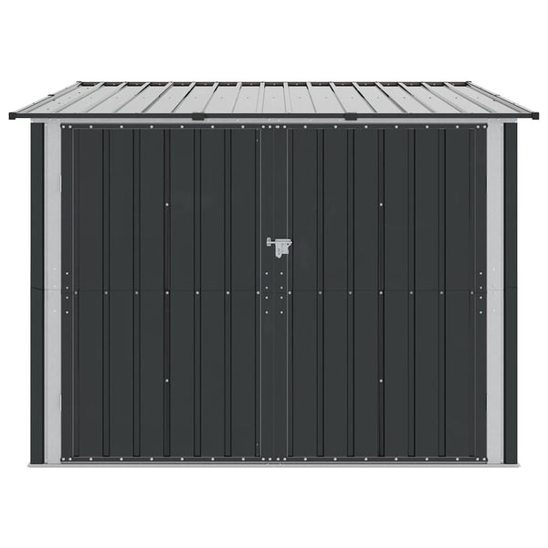 Pyörätila 3 kpl Antrasiitti 216 x 207 x 158 cm Metalli
