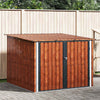 Pyörätila 3 kpl Ruskea 216 x 207 x 158 cm Metalli