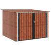 Pyörätila 3 kpl Ruskea 216 x 207 x 158 cm Metalli