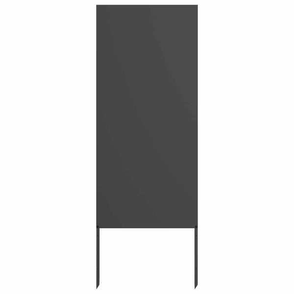 Puutarhan yksityisyyden verho Viivakuvio Musta 50 x 140 cm
