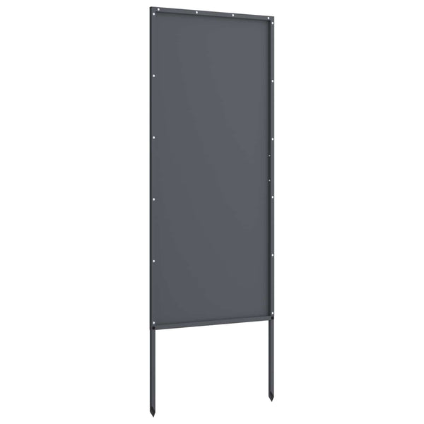 Puutarhan yksityisyyden verho Antrasiitti 50 x 140 cm
