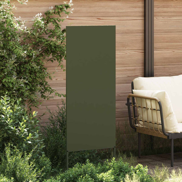 Puutarhan yksityisyyden verho Oliivinvihreä 50 x 140 cm
