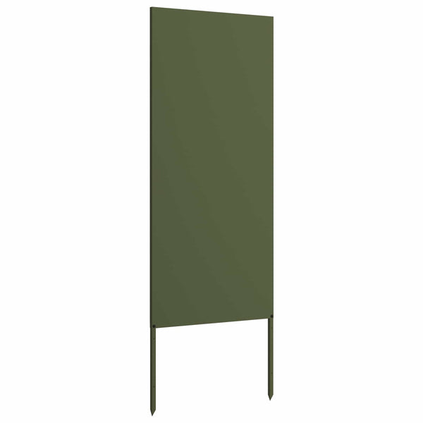 Puutarhan yksityisyyden verho Oliivinvihreä 50 x 140 cm