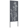 Puutarhan yksityisyyden verho Antrasiitti 50 x 140 cm