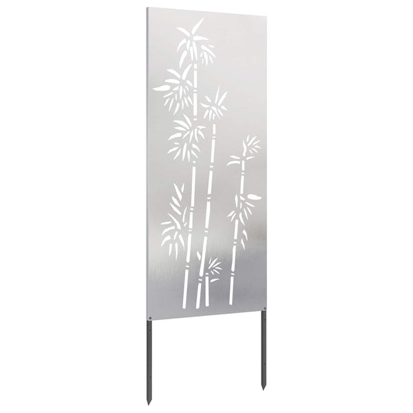 Puutarhan yksityisyyden verho Kukallinen Hopea 50 x 140 cm