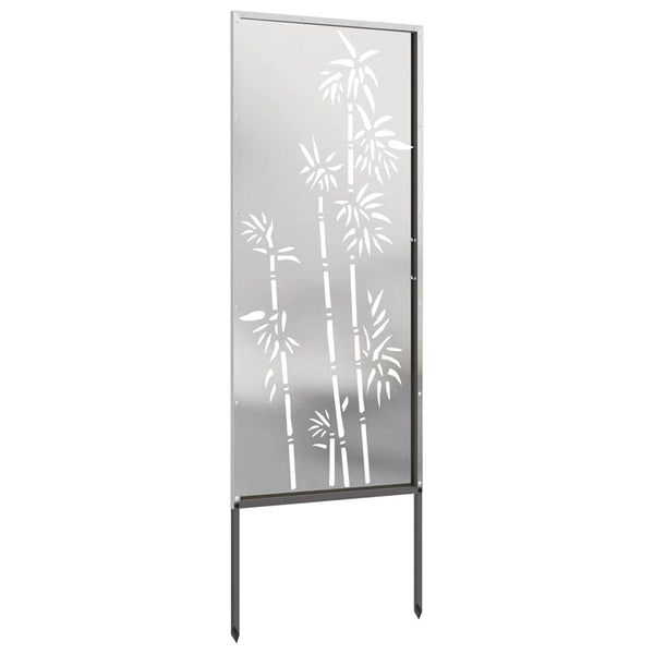 Puutarhan yksityisyyden verho Kukallinen Hopea 50 x 140 cm