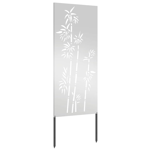 Puutarhan yksityisyyden verho Kukallinen Hopea 50 x 140 cm