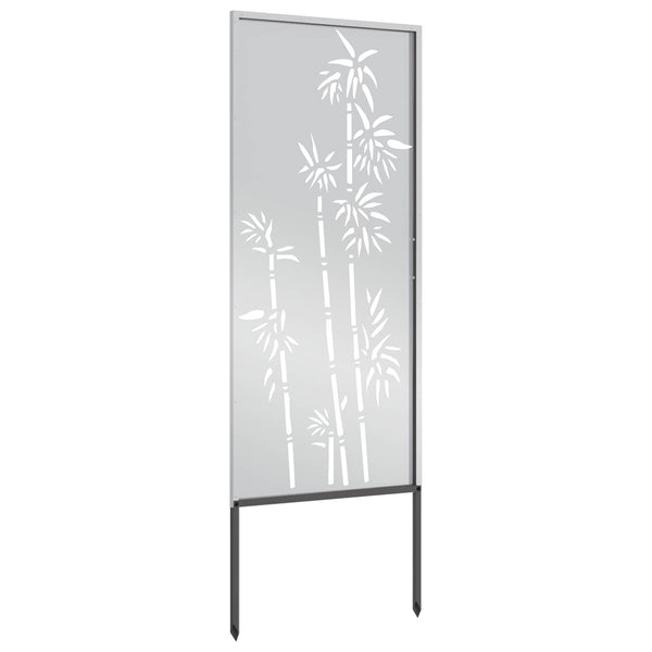 Puutarhan yksityisyyden verho Kukallinen Hopea 50 x 140 cm