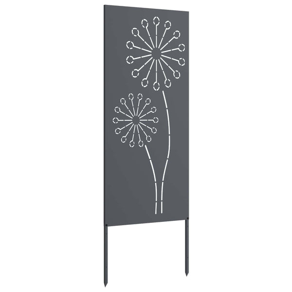 Puutarhan yksityisyyden verho Antrasiitti 50 x 140 cm