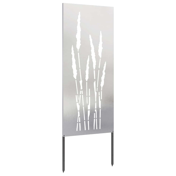Puutarhan yksityisyyden verho Kukallinen Hopea 50 x 140 cm