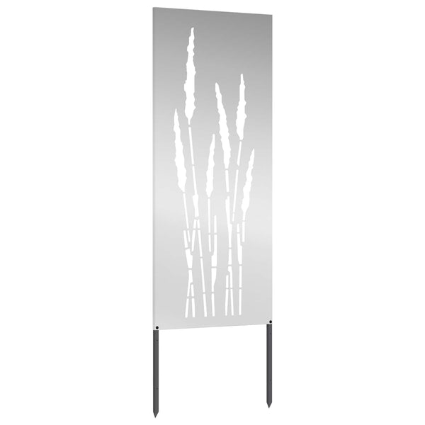 Puutarhan yksityisyyden verho Kukallinen Hopea 50 x 140 cm
