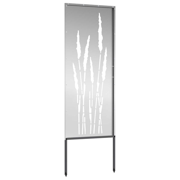 Puutarhan yksityisyyden verho Kukallinen Hopea 50 x 140 cm