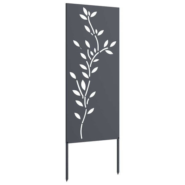 Puutarhan yksityisyyden verho Antrasiitti 50 x 140 cm