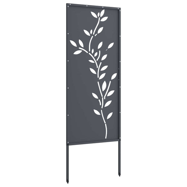 Puutarhan yksityisyyden verho Antrasiitti 50 x 140 cm