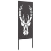 Puutarhan yksityisyyden verho Eläinkuvio Musta 50 x 140 cm