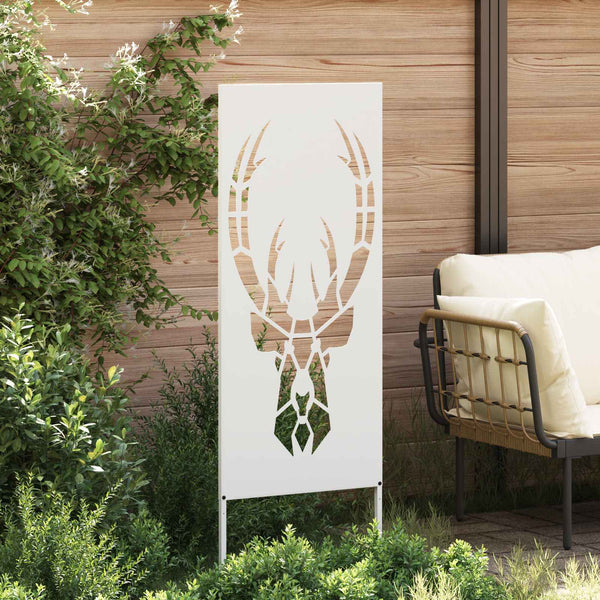 Puutarhan yksityisyyden verho Eläinkuvio Valkoinen 50 x 140 cm
