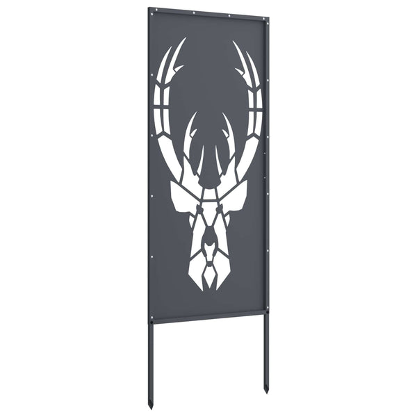 Puutarhan yksityisyyden verho Antrasiitti 50 x 140 cm