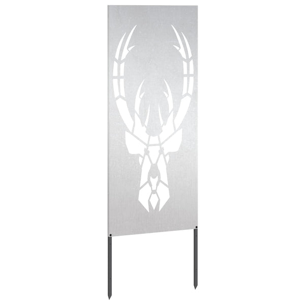 Puutarhan yksityisyyden verho Eläinkuvio Hopea 50 x 140 cm